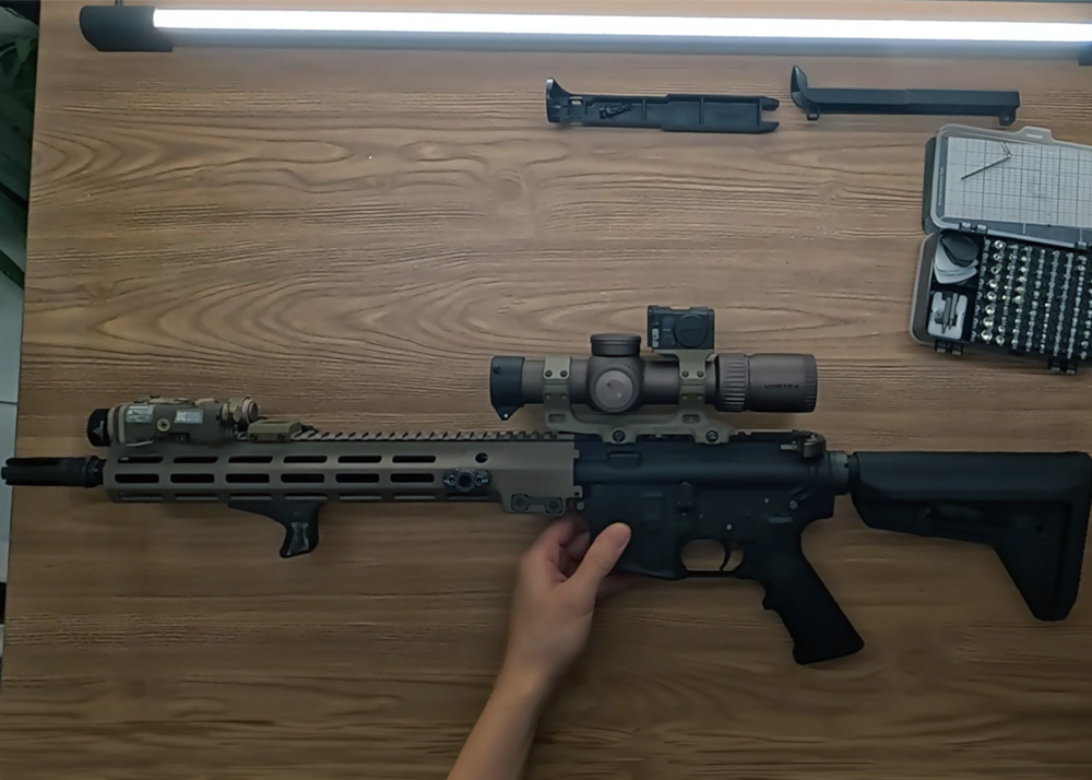 Andy Airsoft Building MK16 URG-I 14.5 On The Tokyo Marui Evolt