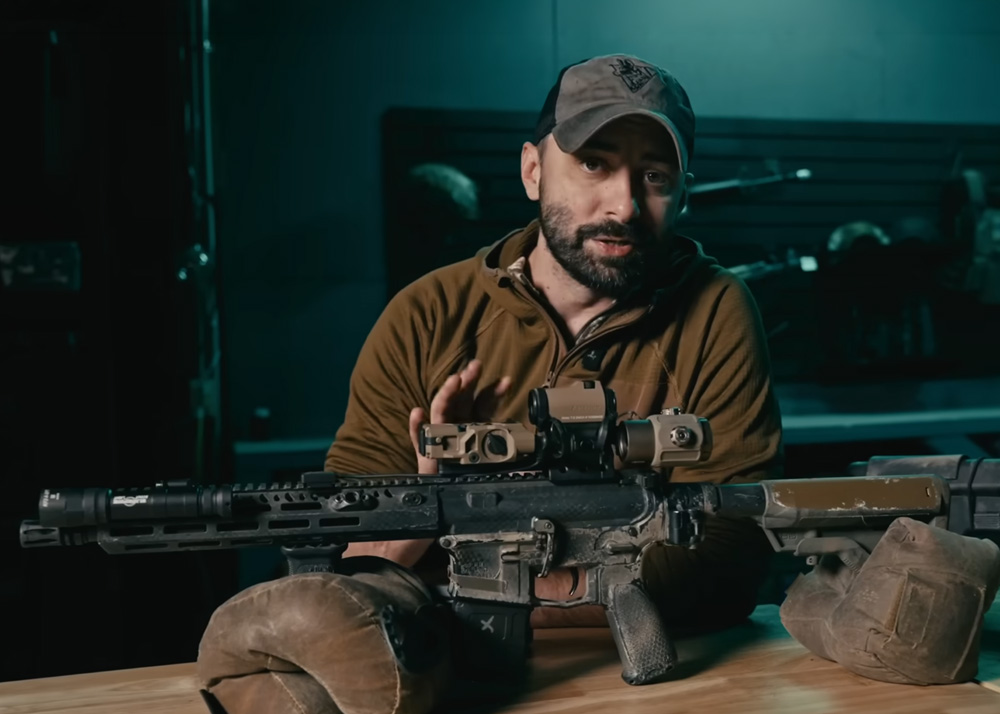 Dirty Civilian Airsoft Optics on Real Firearms