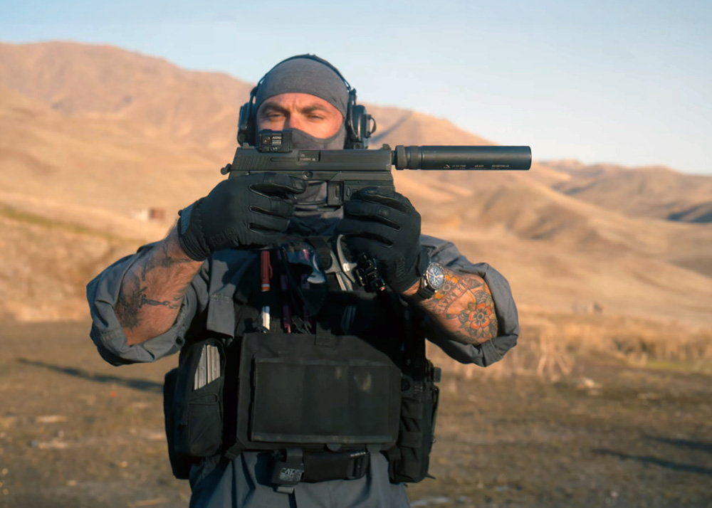 Garand Thumb With The MK23 SOCOM