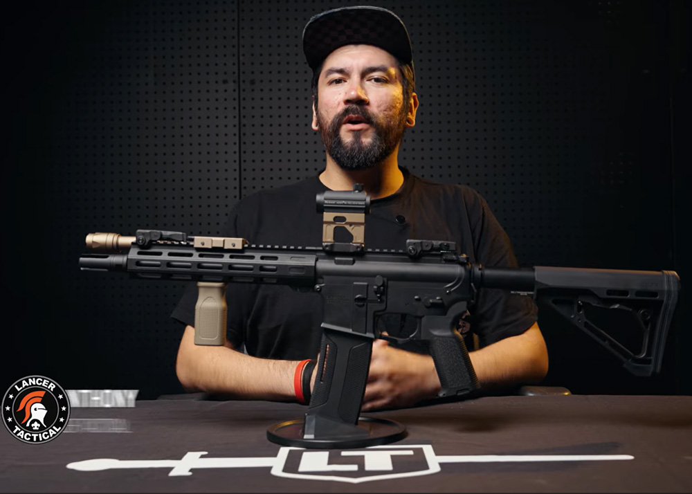 Lancer Tactical W10 Widowmaker Gen 4 AEG WAG Edition