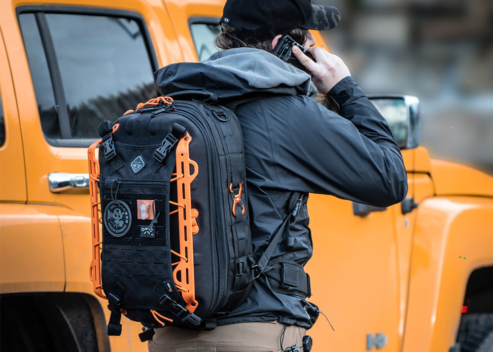 Military 1st Hazard 4 Pillbox Hardshell Daypack