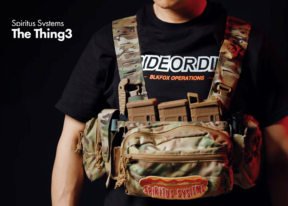 Passive Shoot Spiritus Systems The Thing 3 Airsoft Chest Rig Build Breakdown