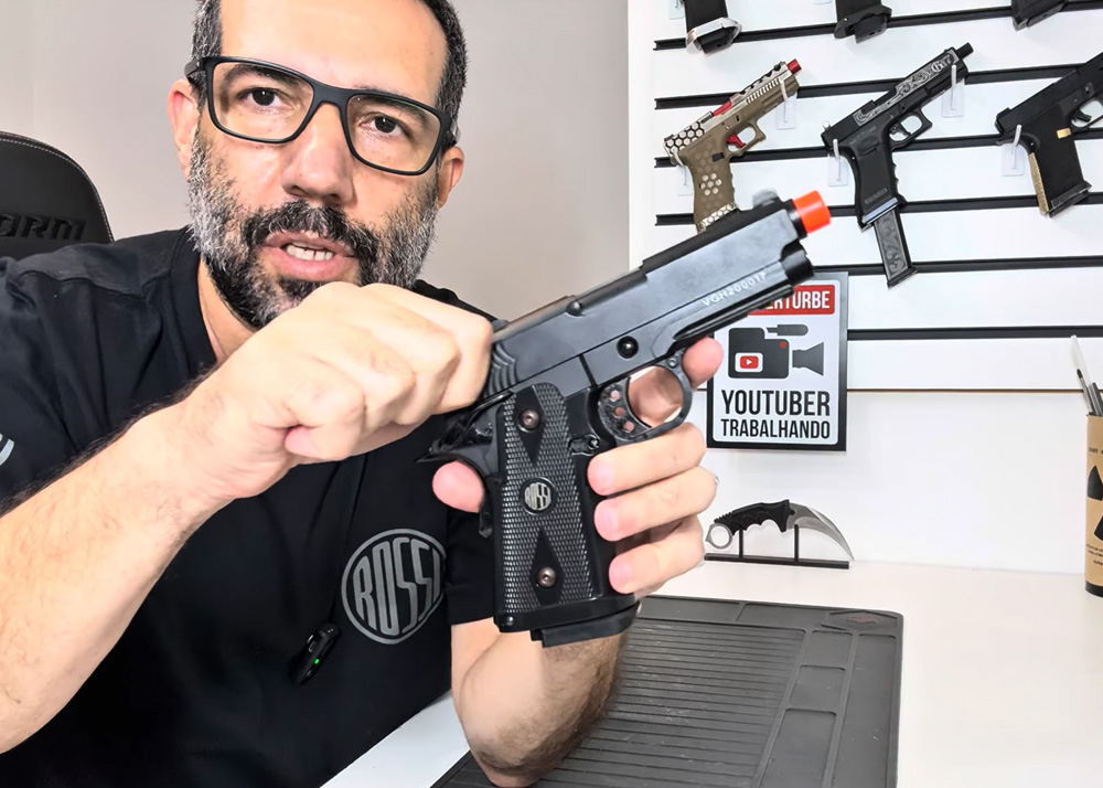 Se Liga no Nariga Rossi 1911 Hi-Capa Short Review