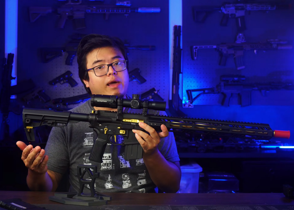 SKAirsoft's Tokyo Marui MTR-16 Gold Edition Review