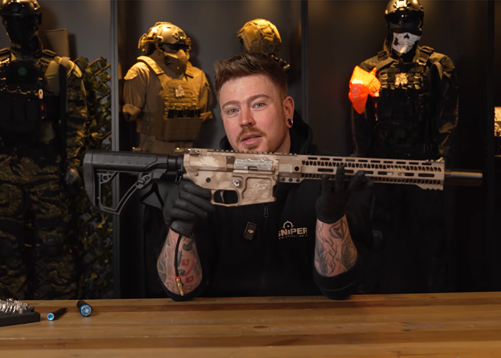Sniper-AS SAC Wolf Solid "Asgards Sturm" HPA Rifle