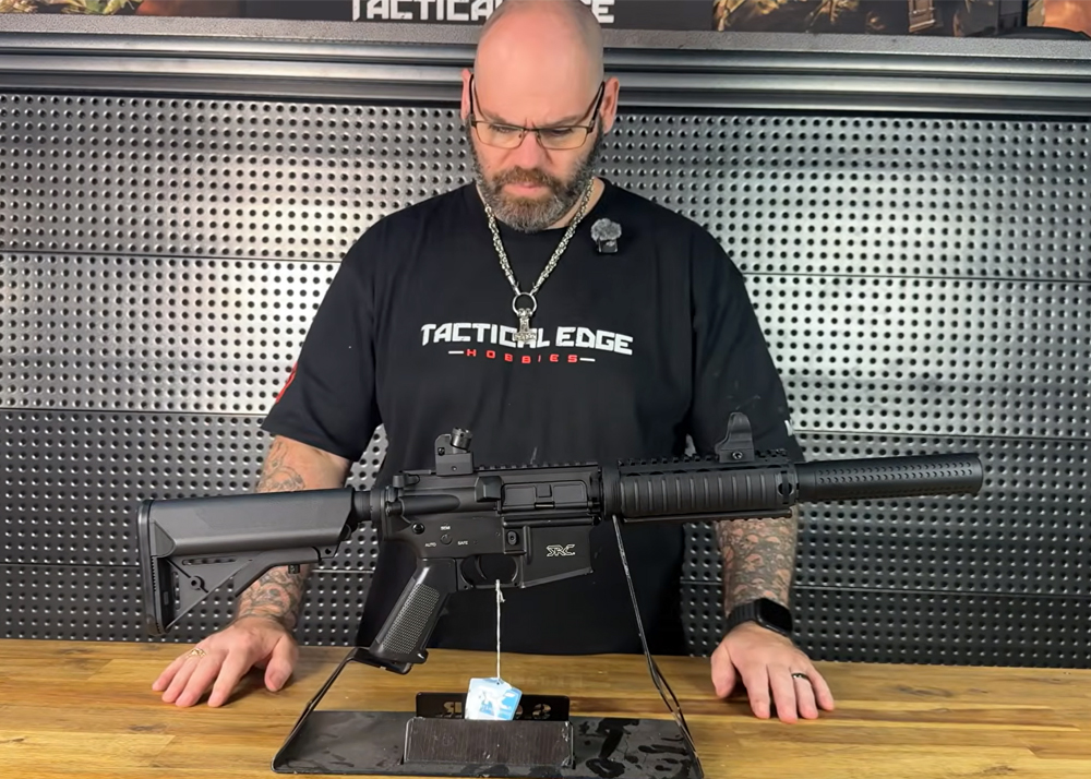 Tactical Edge Hobbies SRC SR-4 SD Gel Blaster AEG Unboxing