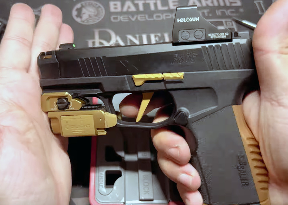 Abula Ultimate Airsoft Pro Arms SIG Air P365 Adjustable Trigger