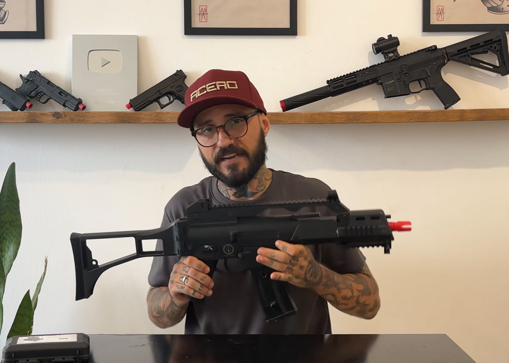 Airsoft Celo Unboxing The Rossi G36 AEG