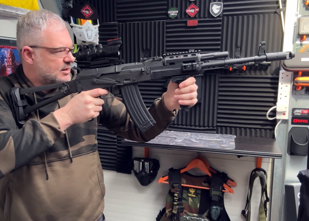 Airsoft Craving's APS ASK204P EBB Review