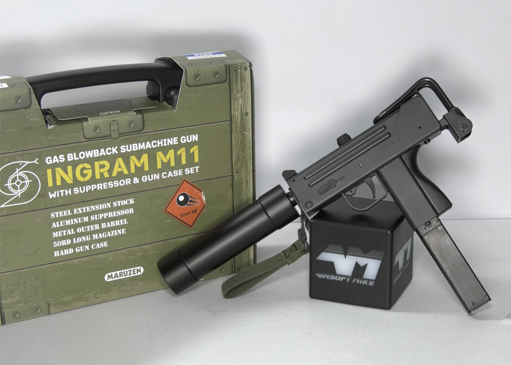 Airsoft Mike's Maruzen Ingram M11 Unboxing