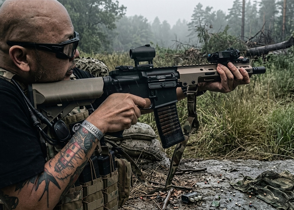 CYMA CGS T8 SP System Colt MK16 9.5" GBB