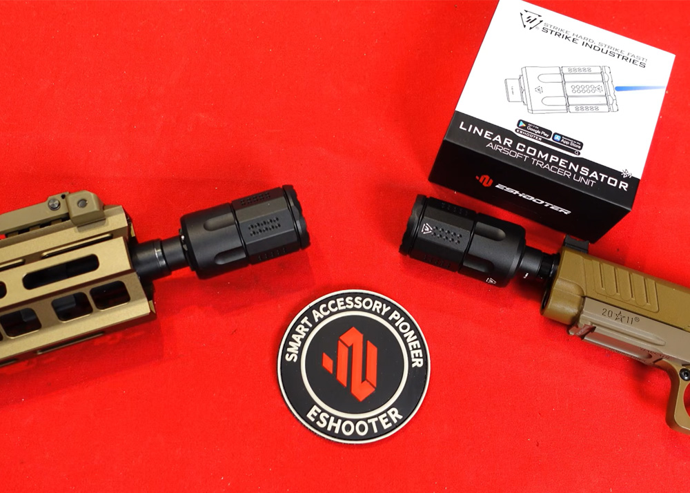 L'Antre Du Dingo: EMG x Eshooter Strike Industries Linear Compensator