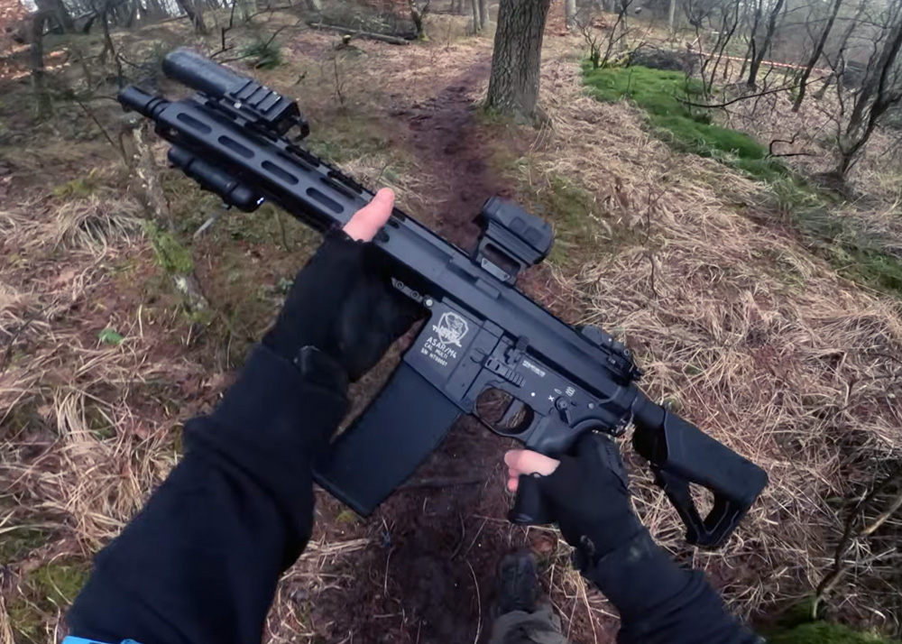 Kaslab Airsoft Tests The Hank Tactical Airsoft AEG