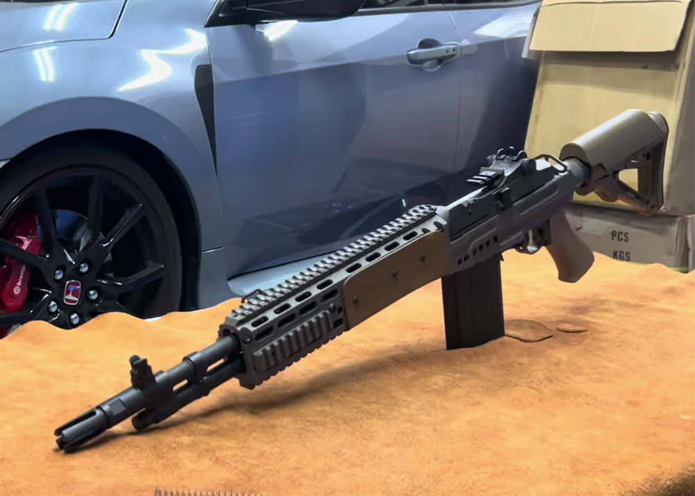 Lincoln Gunsmith Studio RA-Tech/WE M14 EBR With Rare Genuine EBR Stock