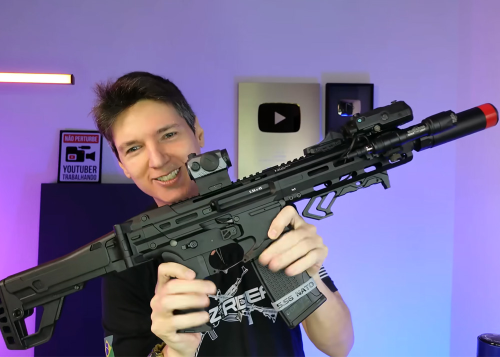 Luiz Rider With The G&G MCP556 
