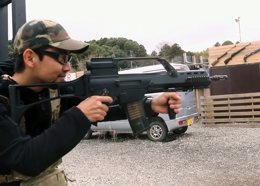 Okisaba With The Tokyo Marui G36K NGRS