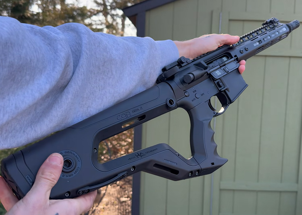 Stupid Airsoft Installing A Hera Arms CQR 2.0 Onto An MWS