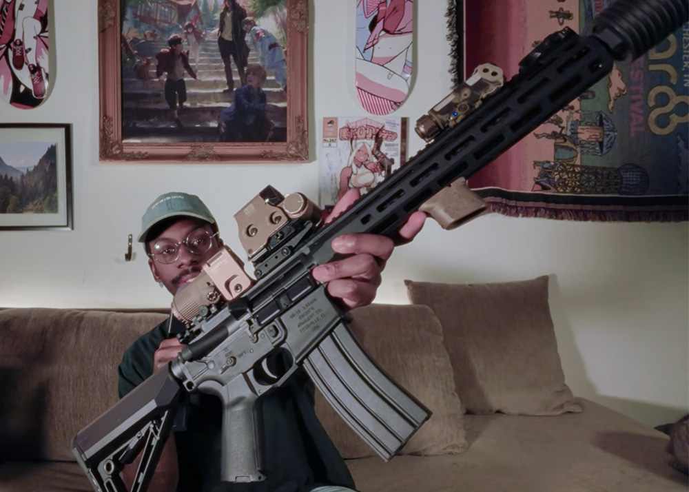 TaktOPAirsoft The EMG Knights Armament KS1 As New Starter Gun?