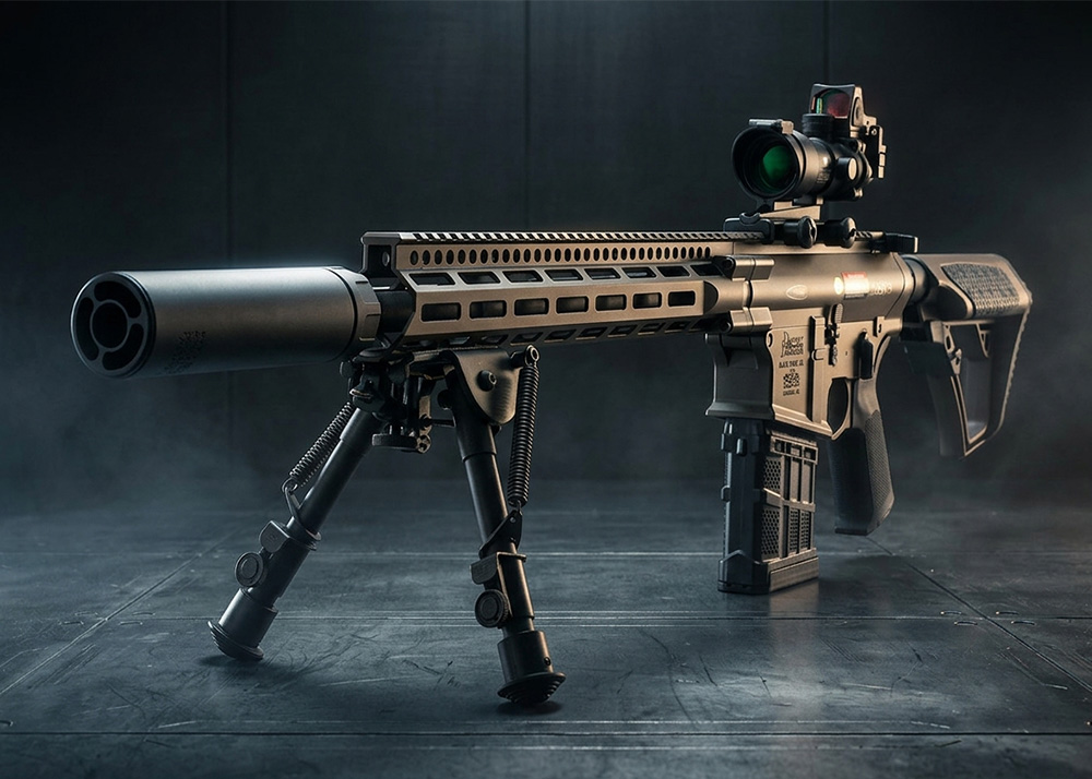Airsoftjunkiez Expert AEG CYMA EMG DD5 DMR