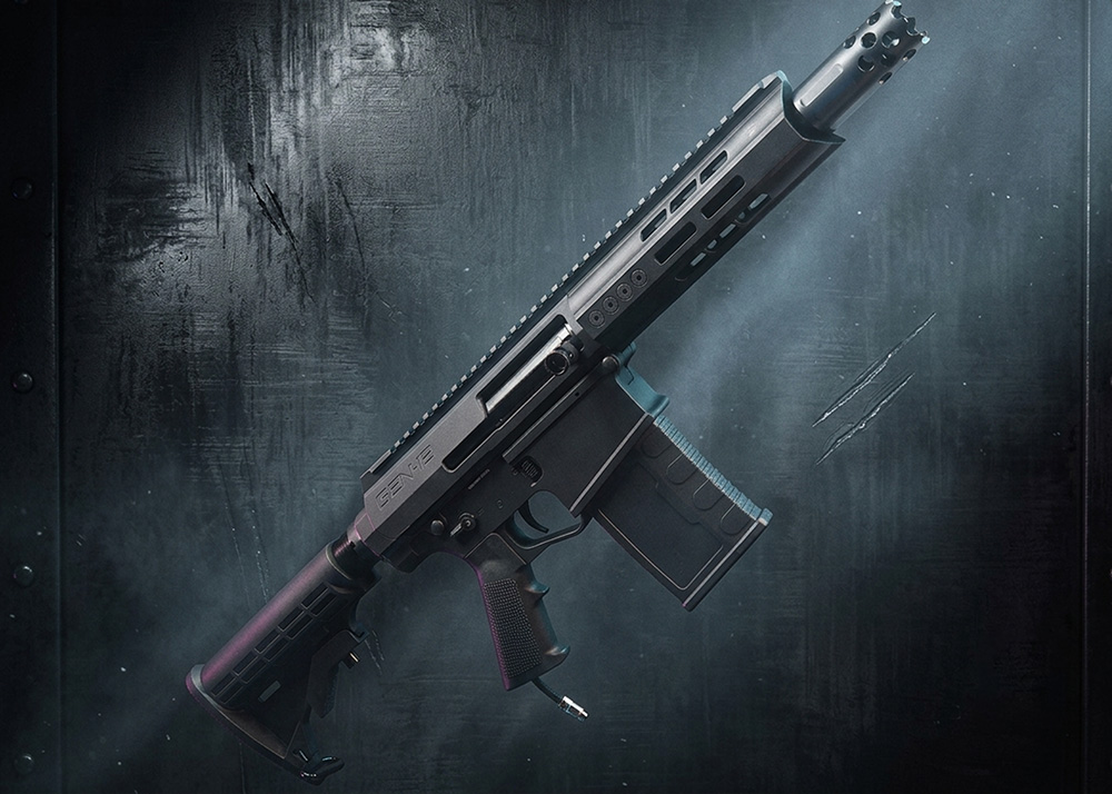 Airsoftjunkiez: Wolverine Genesis Arms Gen-12 MTW SBS Shotgun