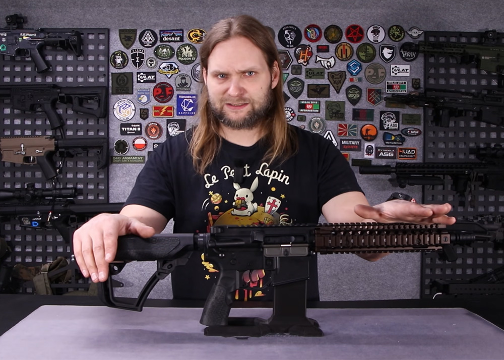 ASG Olsztyn: Double Eagle Daniel Defense MK18 GBBR MWS