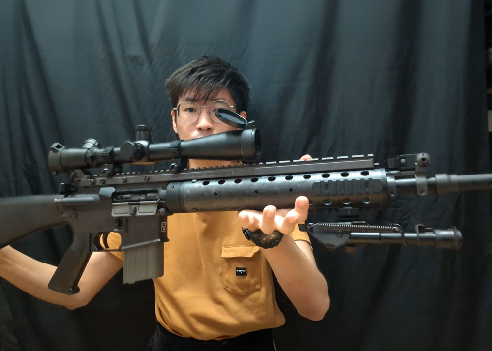 Bubble Airsoft Marksman MK12 Mod0 Gen2 GBB