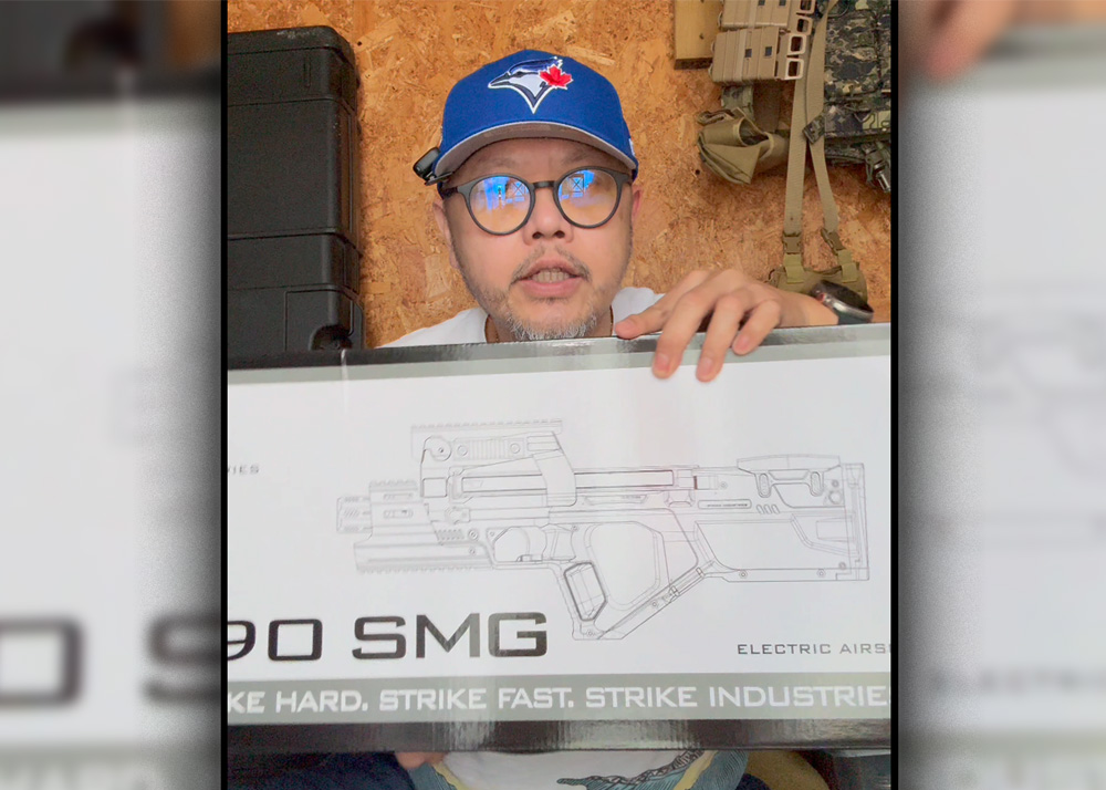 King Arms EMG Strike Industries P90 AEG Review Teaser