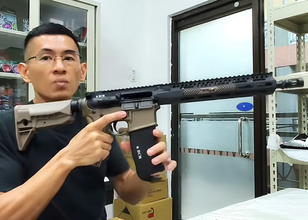 Redmantoys BCM MCMR MK2 11.5 GBB Test