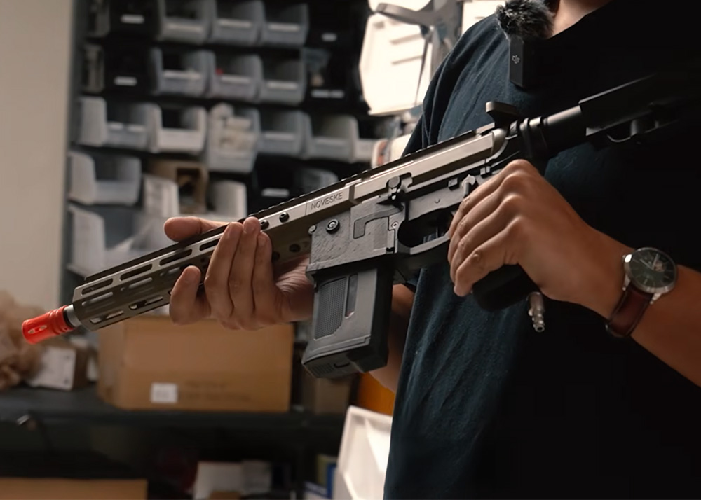 TAPP Airsoft's TM MWS Hybrid Lower Prototype