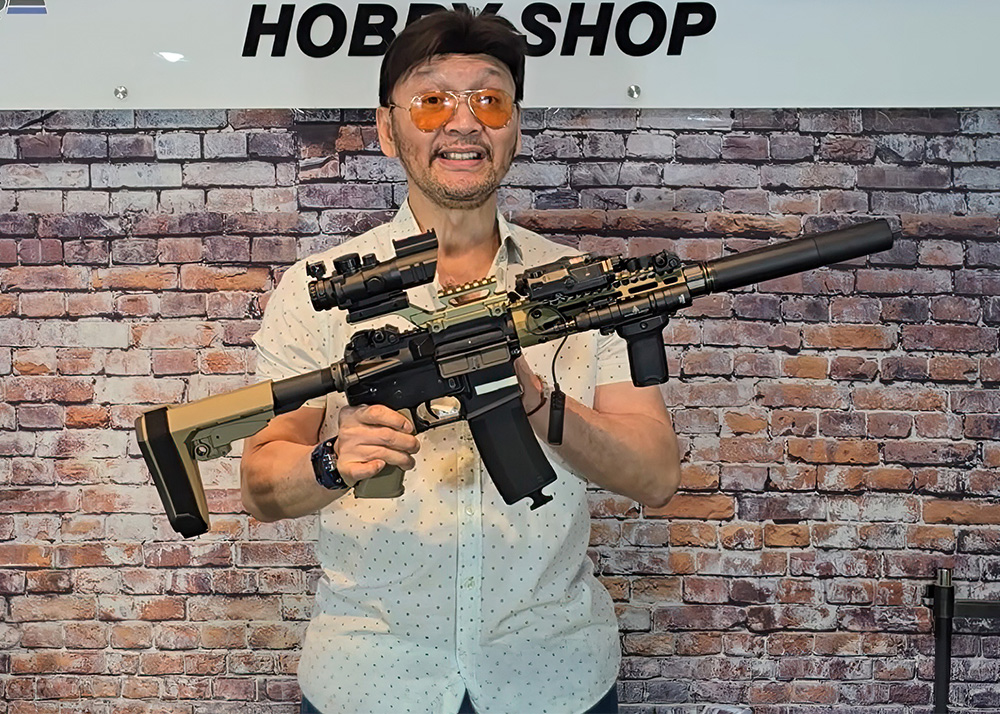 Vincent's Hobby Shop Upgraded King Arms Troy M4 SOCC