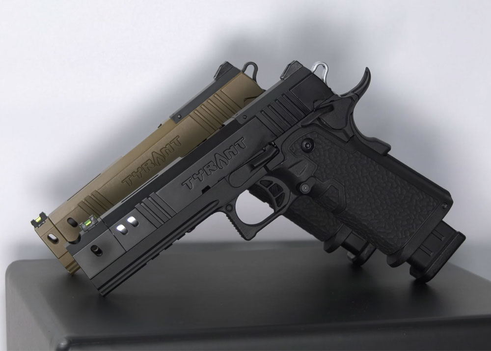 Airsoft Mike Unboxing The Modify Tyrant 2011 Gas Blowback Pistol