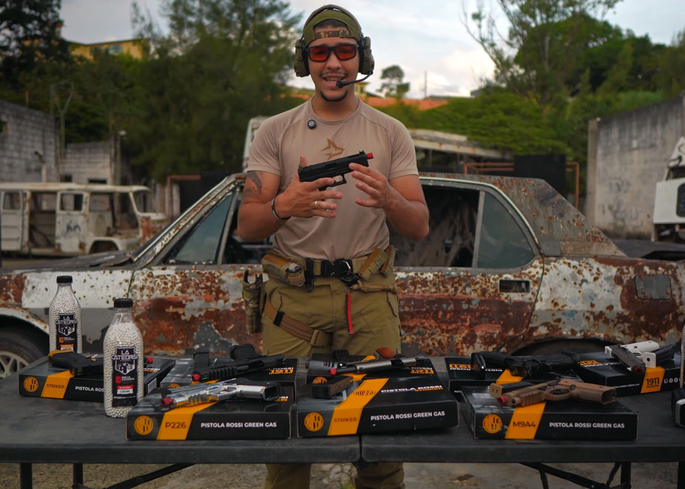 Hiro Airsoft With Rossi 2026 Gas Blowback Pistol Lineup