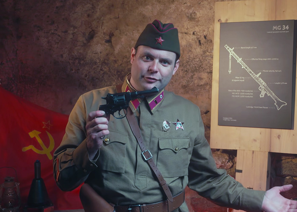 Neo035 Analyzes The WinGun Nagant M1895 Airsoft Revolver