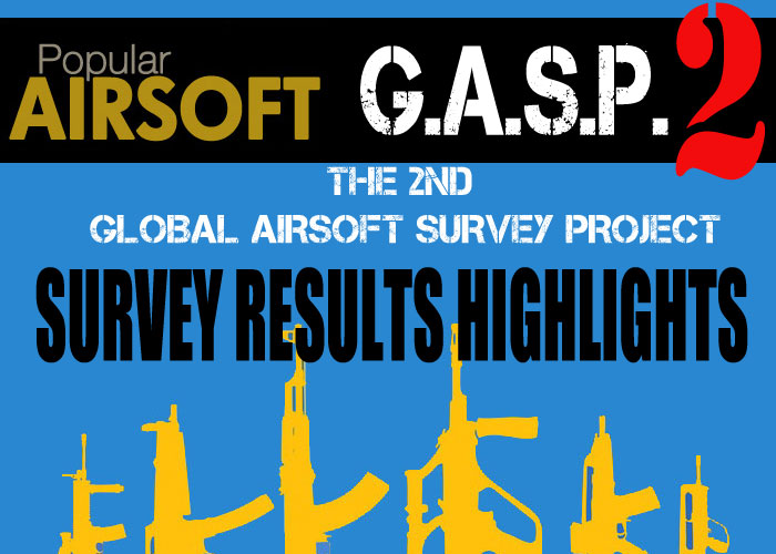 2nd G.A.S.P. Survey Results Highlights | Popular Airsoft: Welcome To ...