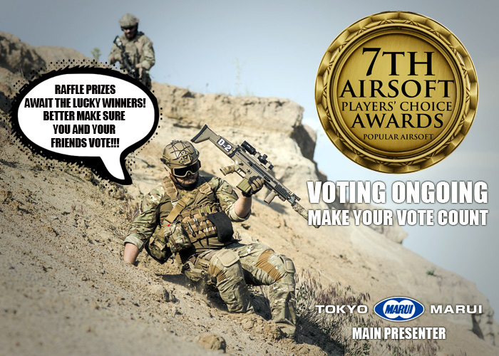 Psssttt!!! Want To Win Some Cool Airsoft Prizes? Cast Your Vote Now