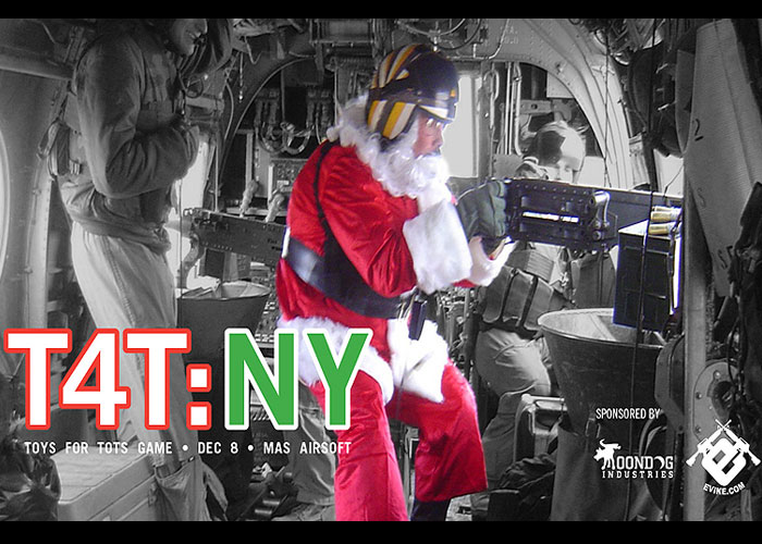 NYC Airsoft & MAS In Toys For Tots 2012 Drive Popular Airsoft