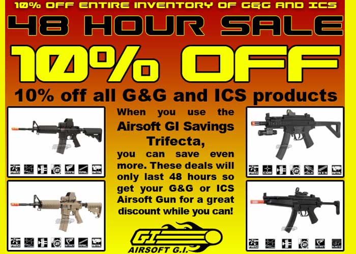 Airsoft GI 48 Hour Sale Starts Tonight Popular Airsoft To