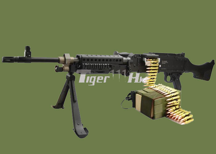 Tiger111HK KWC M1911 CO2 & Echo1 M240B Popular Airsoft To