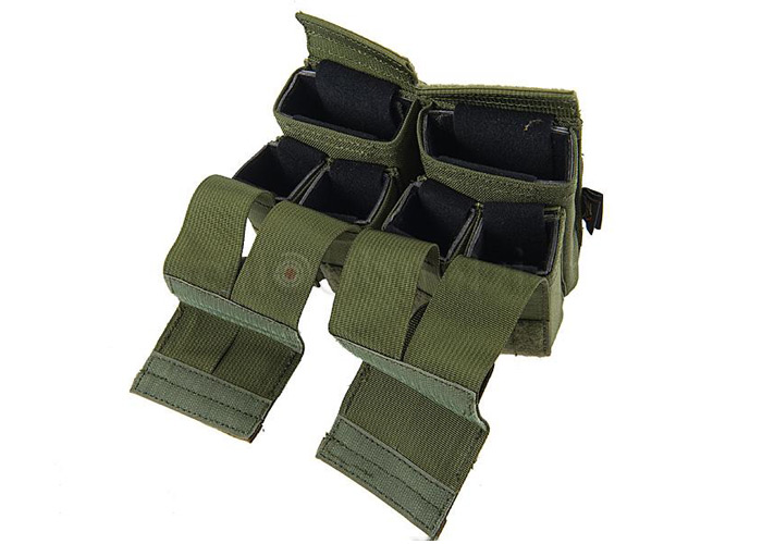 Flyye Double M4 with Quad Pistol Mag Pouch Popular Airsoft