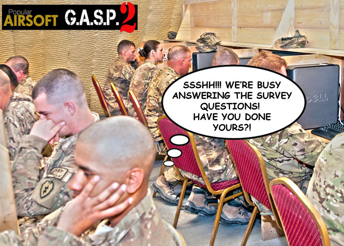 2nd G.A.S.P Survey On Its Third Week! | Popular Airsoft: Welcome To The ...