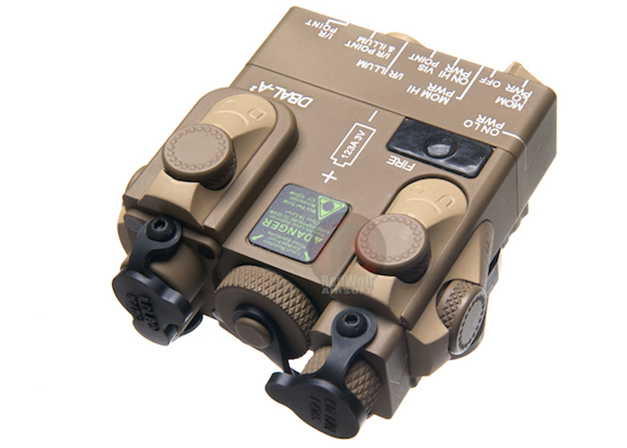 トイガン :G&P AN/PEQ-15A DBAL G&P | PEQ-15A Laser Designator & Illuminator DBAL (Toy/Tan)