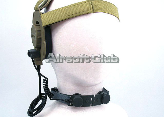 Z Tactical Throat Mic for Bowman EVO III Popular Airsoft To