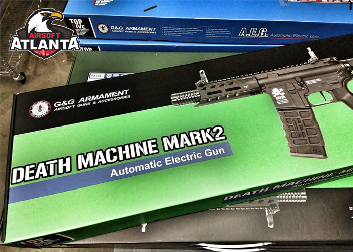 Airsoft Atlanta G G Death Machine Mk2 Popular Airsoft Welcome To The Airsoft World