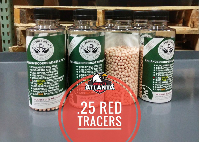 High Power Airsoft Red Tracer BioBBs Popular Airsoft To The
