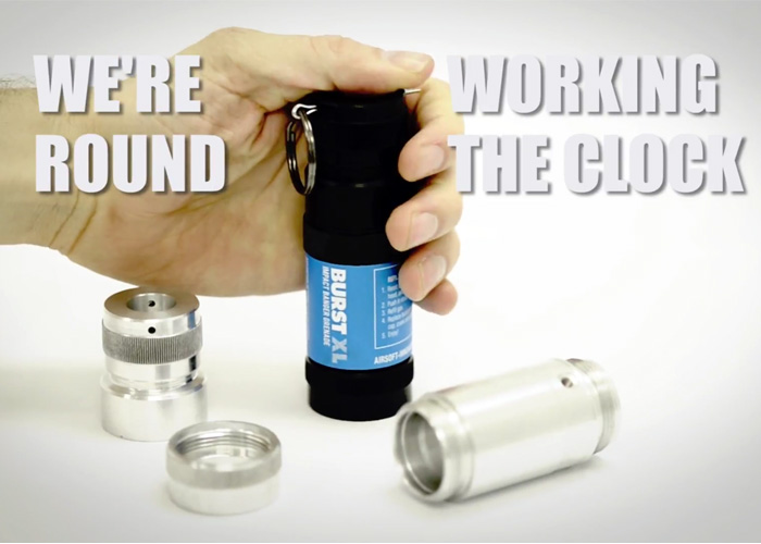 XL Burst Impact Banger Grenade By AI Popular Airsoft To The