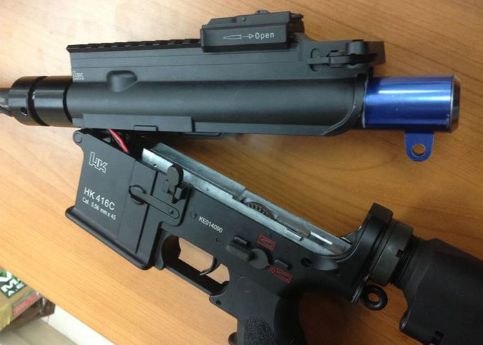 Custom Katana HK416D & HK416C Popular Airsoft To The Airsoft