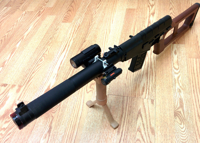 Airsoft 3D VSS Barrel Picatinny Rails Popular Airsoft To The