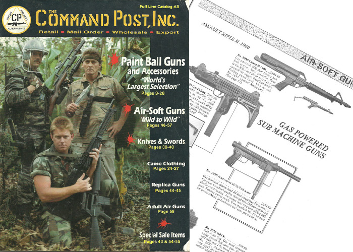 Tim's Airsoft Catalog Circa 1987 Popular Airsoft To The