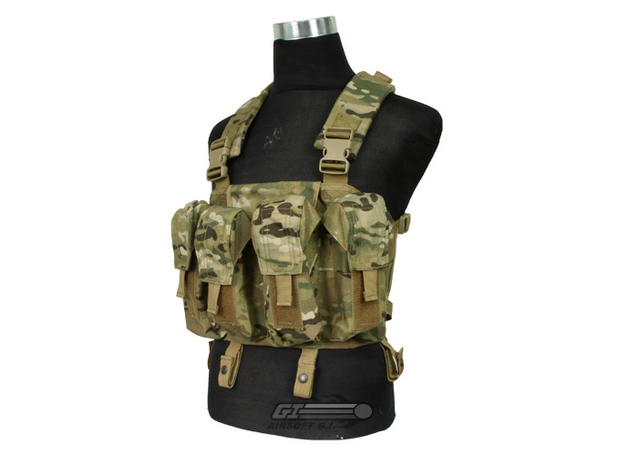 Pantac AK Chest Rig in Multicam Popular Airsoft To The