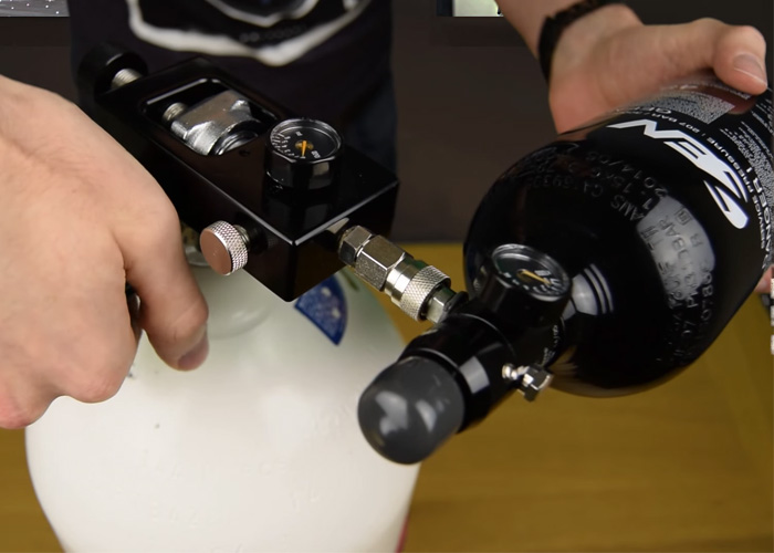How To Fill An Airsoft/ Paintball HPA Tank Popular Airsoft
